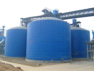 和林格尔水泥钢板库改造