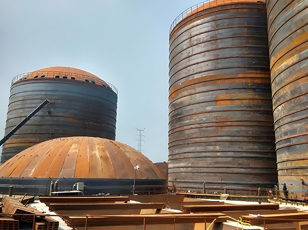 和林格尔焦粉钢板仓